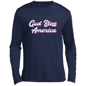 American Blessed Long Sleeve Performance Tee