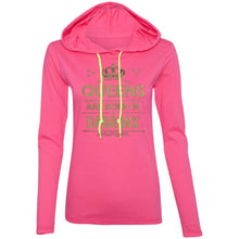 Queens Ladies' LS T-Shirt Hoodie