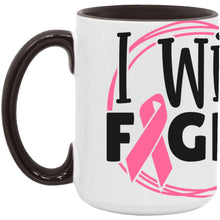 I will fight Mug 15oz. Accent Mug