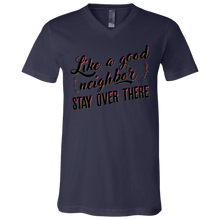 Unisex Jersey  V-Neck T-Shirt