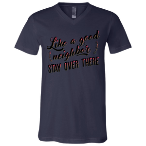 Unisex Jersey  V-Neck T-Shirt