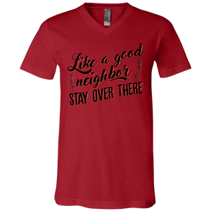 Unisex Jersey  V-Neck T-Shirt
