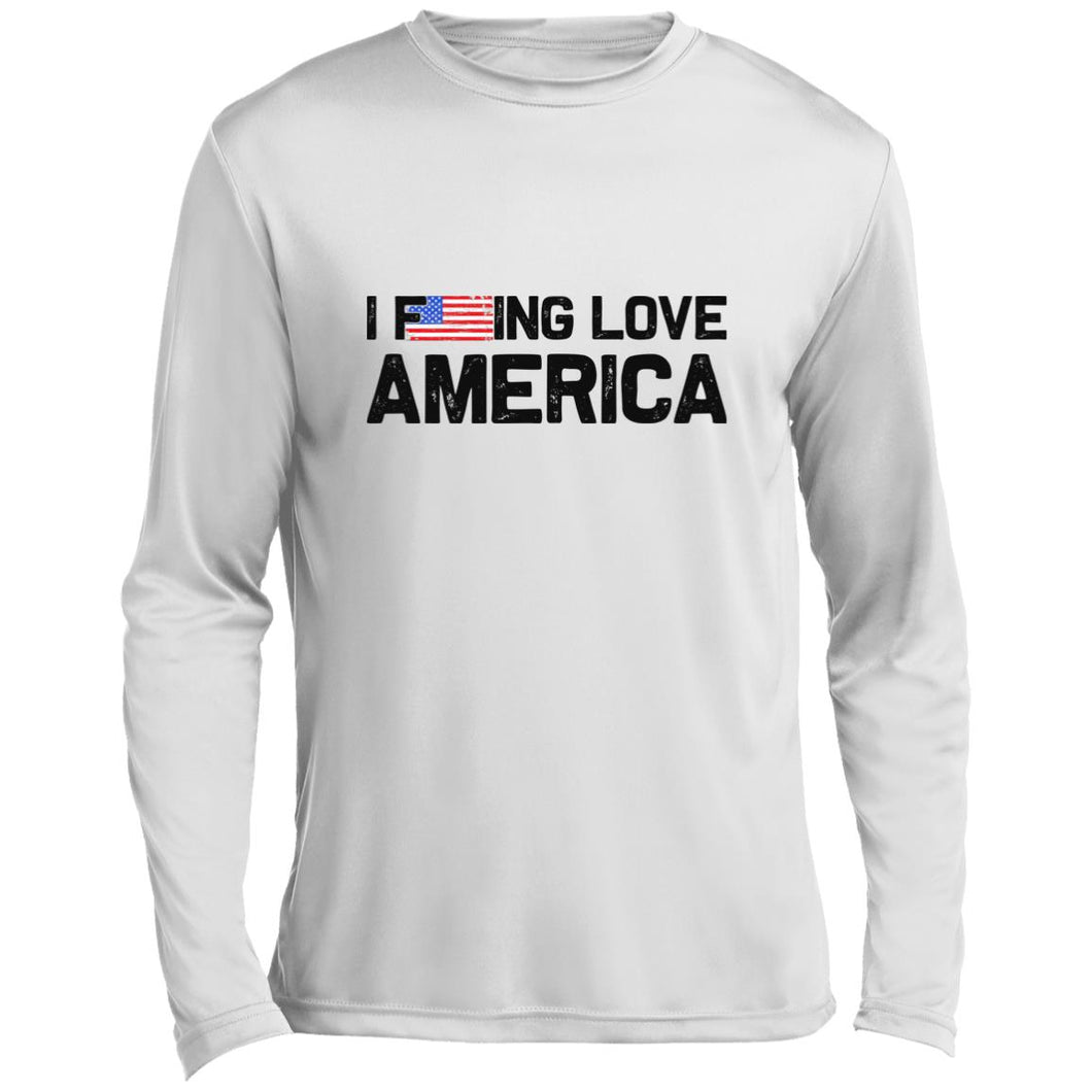 American Love Long Sleeve Performance Tee
