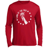 Land of the Free Long Sleeve Performance Tee