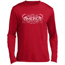 land of the Free Long Sleeve Performance Tee