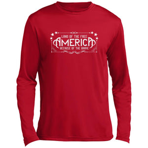 land of the Free Long Sleeve Performance Tee