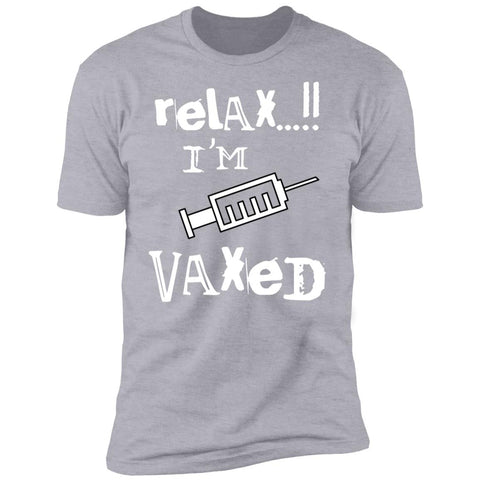 Vaccination T-shirt/white Lettering