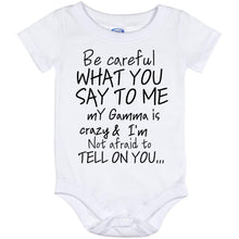 Gamma Onesie Black lettering