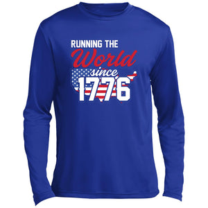 Running the World Long Sleeve Performance Tee