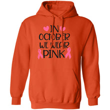 October Pink Pullover Hoodie