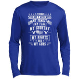 Family flag & country Long Sleeve Performance Tee
