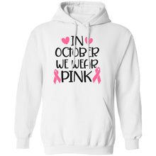 October Pink Pullover Hoodie