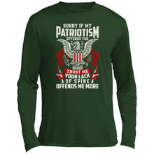 Sorry Patriotic Long Sleeve Performance Tee