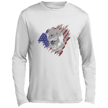 Flag Skull Long Sleeve Performance Tee