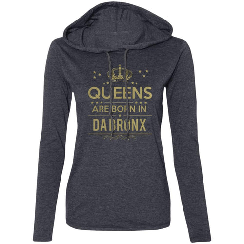 Queens Ladies' LS T-Shirt Hoodie