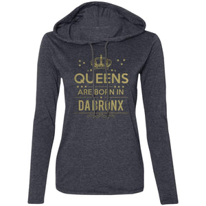 Queens Ladies' LS T-Shirt Hoodie