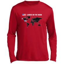 Moon Landing Long Sleeve Performance Tee