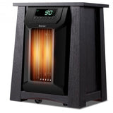 1500W 12H Timer Caster Portable Electric Space Heater