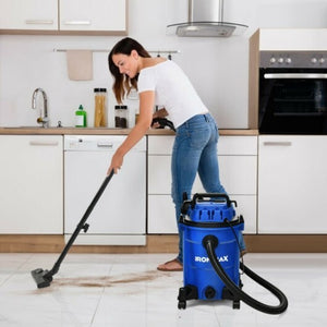3 in 1 6.6 Gallon 4.8 Peak HP Wet Dry Vacuum Cleaner with Blower-Blue