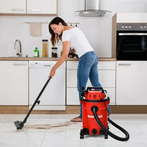 3 in 1 6.6 Gallon 4.8 Peak HP Wet Dry Vacuum Cleaner with Blower-Blue