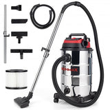 6 HP 9 Gallon Shop Vacuum Cleaner with Dry and Wet and Blowing Functions