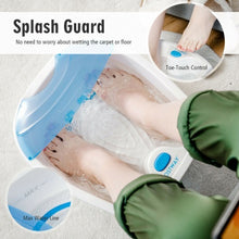 Foot Spa Bath with Bubble Massage-Blue