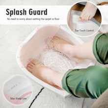 Foot Spa Bath with Bubble Massage-Blue