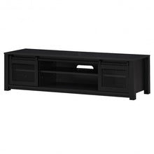 TV Stand Entertainment Center for TV's up to 65 Inch with Adjustable Shelves-Brown