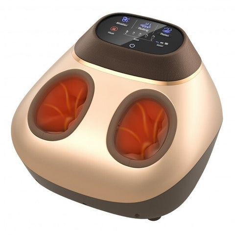 Shiatsu Foot Massage Machine with Air Compression-Golden