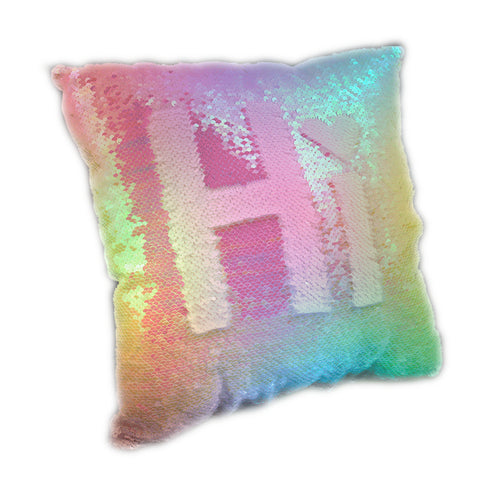 LED Magic Reversible Sequin Pillow