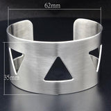 LO1946 - Stainless Steel Bangle High polished (no plating) Women No Stone No Stone