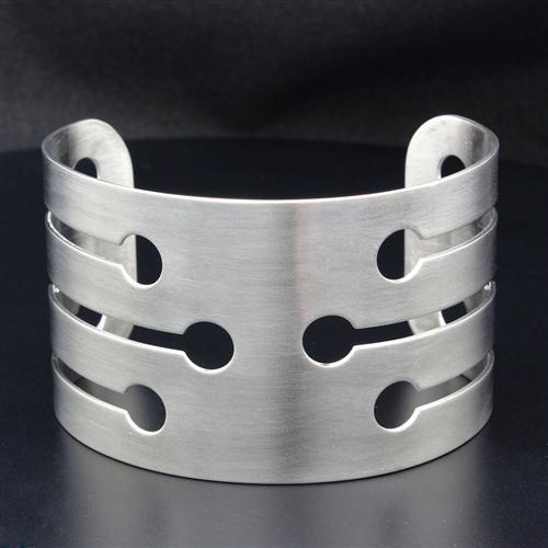 LO1947 - Stainless Steel Bangle High polished (no plating) Women No Stone No Stone