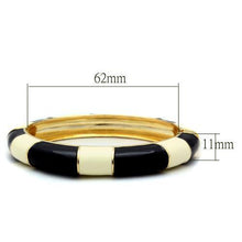 LO1959 - White Metal Bangle Gold Women No Stone No Stone