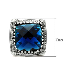 LO2089 - Brass Ring Rhodium Women Synthetic Montana