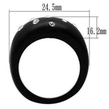 LO2388 - Resin Ring N/A Women Synthetic Multi Color