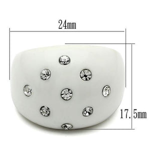 LO2389 - Resin Ring N/A Women Synthetic Multi Color