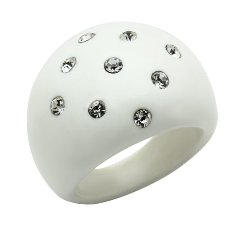 LO2389 - Resin Ring N/A Women Synthetic Multi Color