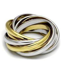 LO2527 - Brass Ring Gold+Rhodium Women No Stone No Stone