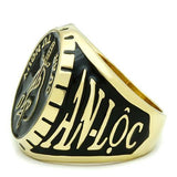 LO2650 - Brass Ring Gold Women Epoxy No Stone