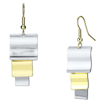 LO2654 - Iron Earrings Gold+Rhodium Women No Stone No Stone