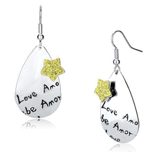 LO2665 - Iron Earrings Rhodium Women No Stone No Stone