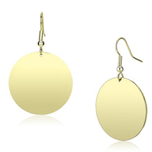 LO2705 - Iron Earrings Gold Women No Stone No Stone