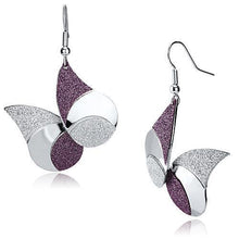 LO2708 - Iron Earrings Rhodium Women No Stone No Stone