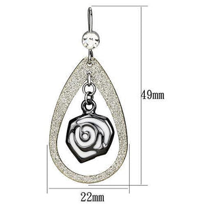 LO2717 - Iron Earrings Special Color Women Top Grade Crystal Clear