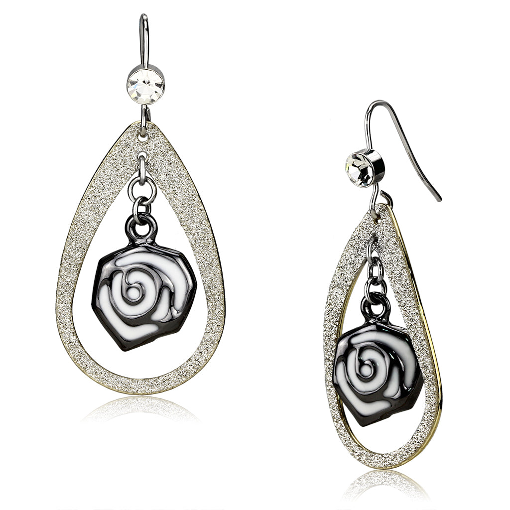 LO2717 - Iron Earrings Special Color Women Top Grade Crystal Clear