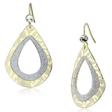 LO2729 - Iron Earrings Gold Women Top Grade Crystal Clear