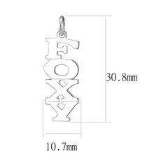 LO337 - Brass Pendant Silver Women No Stone No Stone