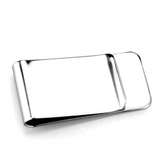 LO3380 - Stainless Steel Money clip High polished (no plating) Unisex No Stone No Stone