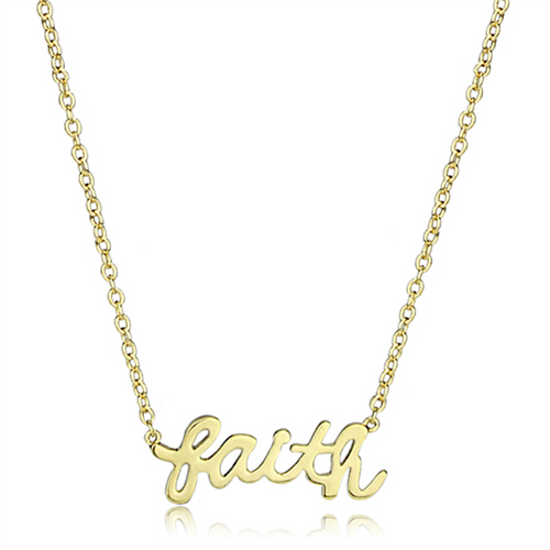 LO3485 - Brass Chain Pendant Gold Women No Stone No Stone