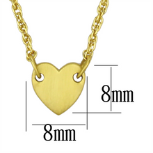 LO3843 - Brass Chain Pendant Gold & Brush Women No Stone No Stone
